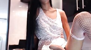 Latin Tgirl Holly's Amateur Webcam Show