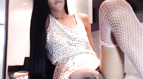 Latin Tgirl Holly's Amateur Webcam Show