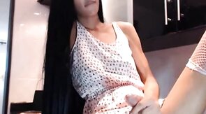 Latin Tgirl Holly's Amateur Webcam Show