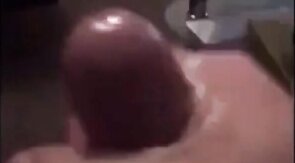 Hairy Daddy Strokes His Meat