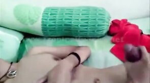 Asian Twink Caught Jerking Off in Bed by Roommate