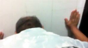Daddy's Public Restroom Adventure with a Big-Cock Amateur
