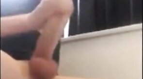 Big Dick Twink Amateur on Webcam
