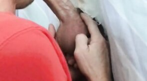 Glory Hole Suck and Fuck with a Big Cock