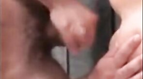Hunk Cums on Amateur's Ass After Intense Doggy Session