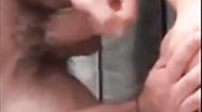 Hunk Cums on Amateur's Ass After Intense Doggy Session