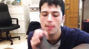 Black Cock Sucked by White Mexican Boy