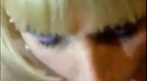 Amber's POV: Sucking Big Black Cock in Amateur Crossdresser Blowjob Video