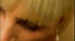Amber's POV: Sucking Big Black Cock in Amateur Crossdresser Blowjob Video