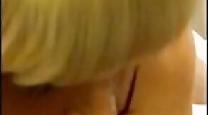 Amber's POV: Sucking Big Black Cock in Amateur Crossdresser Blowjob Video