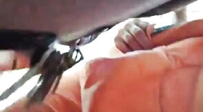 Bearded Daddy Sucks Outdoors