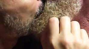 Muscular Daddies Intimately Kissing