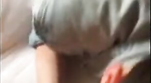 Amateur Interracial: Sucking 9 Inches of Black Cock