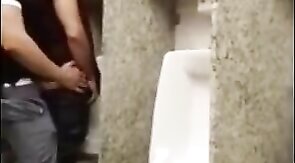 Breeding a Slut: Bareback in a Public Bathroom Orgy