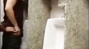 Breeding a Slut: Bareback in a Public Bathroom Orgy
