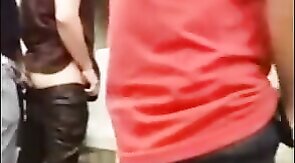 Breeding a Slut: Bareback in a Public Bathroom Orgy