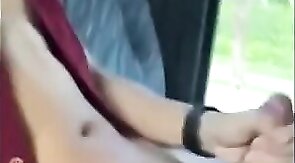 Twink JO on a Bus