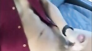 Twink JO on a Bus