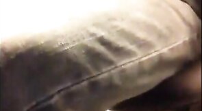 Black Cubicle Masturbation: Caught Jerking Off by Coworker