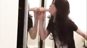 Asian Crossdresser Schoolgirl Anal Fun