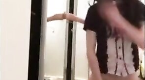 Asian Crossdresser Schoolgirl Anal Fun