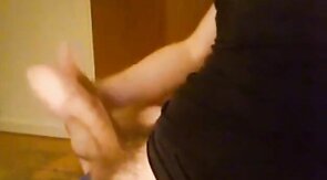 Danish Twink Strokes His Big Cock