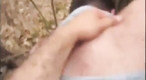 Bareback Fuck in the Woods with a Manly Bear