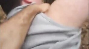 Bareback Fuck in the Woods with a Manly Bear