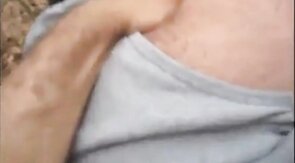 Bareback Fuck in the Woods with a Manly Bear