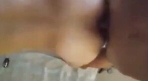 Twinks bareback: Big Colombian cock pounds tight Latin hole
