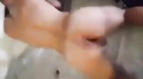 Twinks bareback: Big Colombian cock pounds tight Latin hole