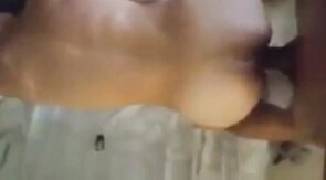 Twinks bareback: Big Colombian cock pounds tight Latin hole