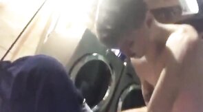 Muscular Bareback in the Garage
