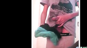 Curved 9-Inch Cock - Amateur Big Cock Solo