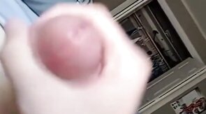 Smooth Twink Films Himself Masturbating