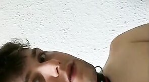 No-Lube Anal Play with Three Plugs: Sucking & Inserting