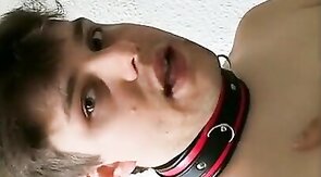 No-Lube Anal Play with Three Plugs: Sucking & Inserting