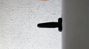 No-Lube Anal Play with Three Plugs: Sucking & Inserting
