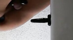 No-Lube Anal Play with Three Plugs: Sucking & Inserting