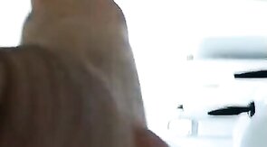 No-Lube Anal Play with Three Plugs: Sucking & Inserting