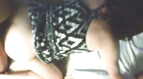 Crossdresser Takes Bareback Guy Twice His Size