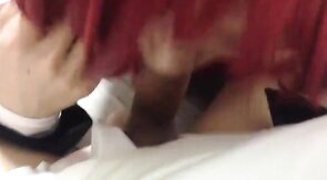 Cosplay Blowjob by Asian Crossdresser