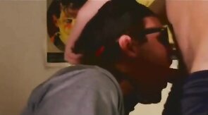 Big Cock Blowjob and Facial for My Buddy