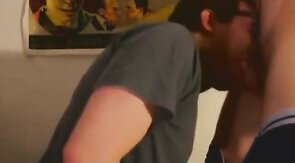 Big Cock Blowjob and Facial for My Buddy