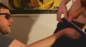 Big Cock Blowjob and Facial for My Buddy