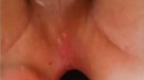 Twink Gapes with Dildo