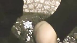 Big Black Cock Barebacks Tight White Ass Outdoors