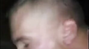 Big Black Cock Gives Facial to White Guy