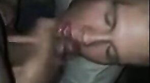 Big Black Cock Gives Facial to White Guy