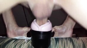 Quick Fuck and Cum with my Fleshlight